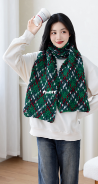 New Mommy Handmade DIY - Su Su Jie Jia - Susans Family - Magic Cube Scarf - Free