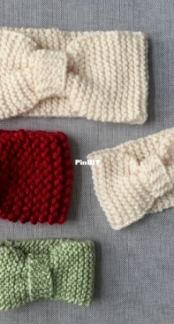 Super Simple Ear Warmers by Project Knitwell-Free