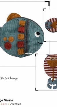 Jookz Creaties - Joke Postma - Play Book and Music Box Fish - Boek en muziekdoos Friemelbeestje Vissie - Dutch
