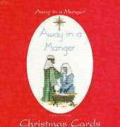 Derwentwater Designs CDX21 Christmas Cards - Away In A Manger