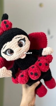 Crochet Toys Digital - Ladybug - English