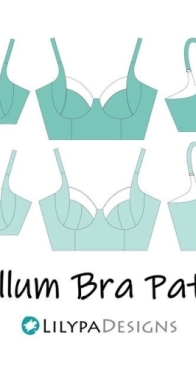 LilyPaDesigns - Labellum Underwire Bra - Size 29DD-42GG