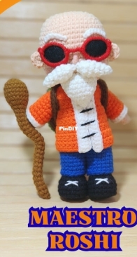 DAda Tejidos - Ada - Master Roshi - Maestro Roshi - Spanish