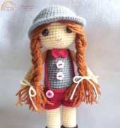 Unknow Designer-Crochet Girl-Thai language