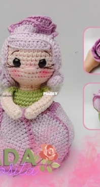 Artes em Linha - Danielle Vitor - Pink Fairy - Fada Rosa - Portuguese