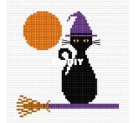 Yarnspirations - Joanne Aston - Halloween Kitty - Free