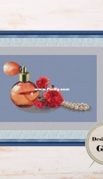 XStitch Tower - Still Life with Parfumes by Gosik / Eva Lermontov - Free