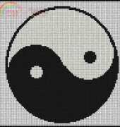 Artecy Cross Stitch - Yin Yang