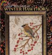 Cedar Waxwing in Winter Hawthorn from Just Cross Stitch Nov-Dec 2010 PCS