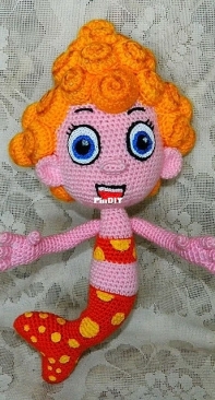 Inspired Crochet Toys - Lenchobird - Pichugina Elena - Deema Bubble Guppies