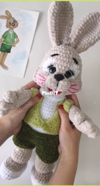 Baloo hand - Ekaterina Zueva - Екатерина Зуева  - Rabbit - Заяц - Russian