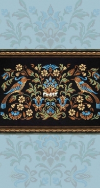 OwlForest Embroidery Turquoise Bird Night Songs XSD + PCS