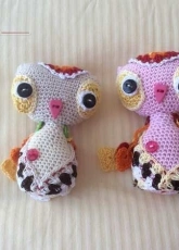 Owl couple.