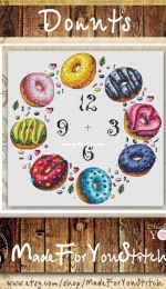My Embroidery - Made for You Stitch - Donut Paradise by Alina Mihailova / Михайлова Алина (Malinka)