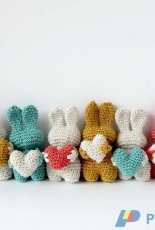 Anisbee- Sabine Lacarrière-Valentine Love Bunny - French- Free