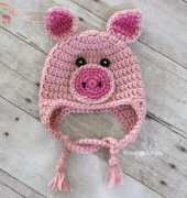 Repeat Crafter Me-Sarah Zimmerman-Pig Hat-Free