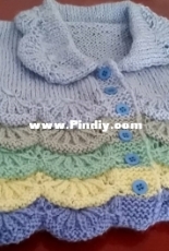 baby shell sweater