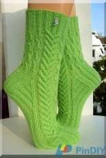 Hexenbesen Socks by Micha Klein/Wolletraum-German-Free