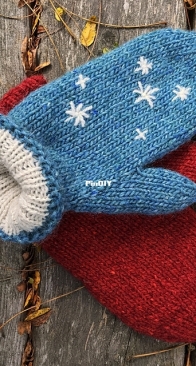 Double Stuff Mittens by Cap Sease