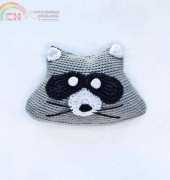 One and two company - Carolina Guzman - Raccoon Pillow
