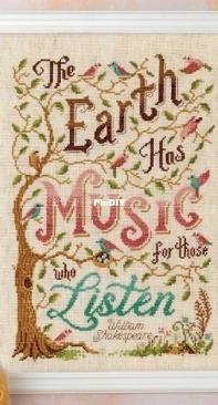 Earth Music by Emma Congdon from Cross Stitch for the Earth PCS + XSD