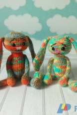 Mama Fufa - Cactuce Handmade - Anastasia Makeeva - Multicolored Hares - Russian - Free