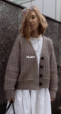 Cerata Cardigan by Joanna Wiernicka