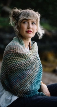 Inclinations Shawl by Andrea Mowry