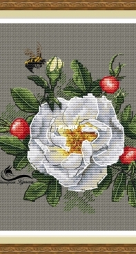 White Flower by Ekaterina Kutyina Kutina Екатерина Кутьина