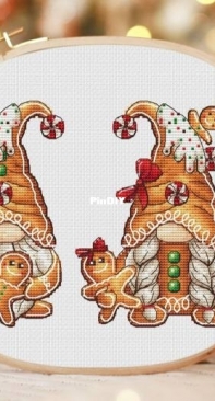 MIYAstitch - Gingerbread Gnomes by Minasyan Yana