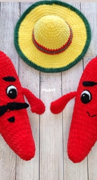Goozell Toys - Gennadi Shop - Guzel Tinchurina - Hot Chili Pepper