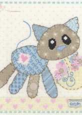 Bothy Threads - Cotton Zoo XCZ4 Calico The Kitten PCS