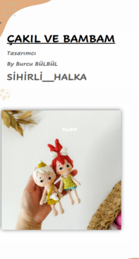 Sihirli Halka -  Burcu Bülbül - Pebbles Flintstones and BammBamm Rubbles - Çakıl ve BamBam - Turkish
