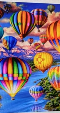 HAED - HAEGELSINGERSSLE 20252666 - Limited Edition Supersized Hot Air Balloons by Dona Gelsinger SAGA