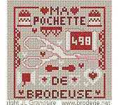 Broderie.net - Grandsire Jean-Louis - Ma pochette de brodeuse