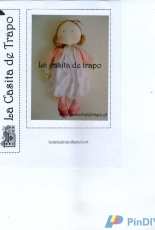 La Casita de Trapo - Magda - Soft Doll - Spanish