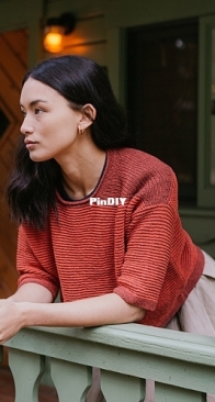 Shadow Stripe Pullover by Jared Flood