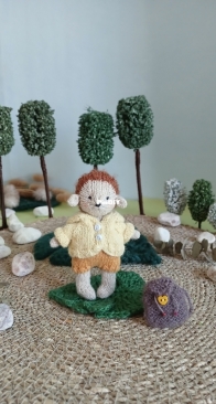 Misha the hedgehog-Knitbymarynik