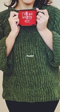 Irish Coffee Sweater by Kyrie Strickler