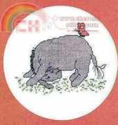 Designer Stitches B1 Butterfly Eeyore