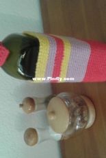 Bottle cover by Medojedka