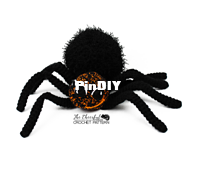 The Cheerful Chameleon / Critter-Iffic Crochet - Charlyn Smith - Webster the Spider Scrubby