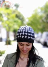 Faded Quilt Beanie  by Joji Locatelli