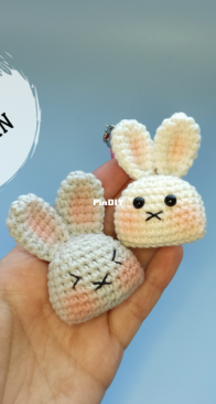Toys by Valerie - Valerie Burova - Bunny Keychain - Free