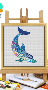 Awesome Pattern Studio - CS413 - Mandala Dolphin XSD