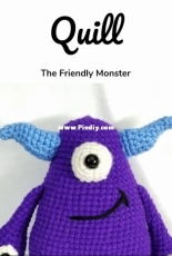Quill The Friendly Monster