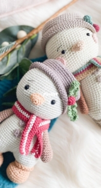 Blue Sparrow Handmade - Bianca Flatman - Blitz The Snowman