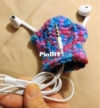 CherishedCreatures -   Ilana Weeks - Ear Bud / Headphone Pouch