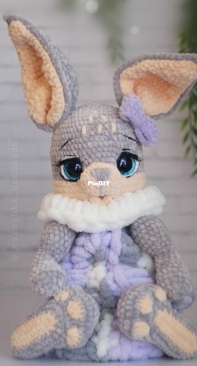 Varezhka Handmade - Julia Bazhina - Buffy the Bunny Pajamas Bag