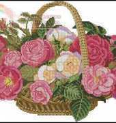 Eva Rosenstand 14-280 Basket with Roses